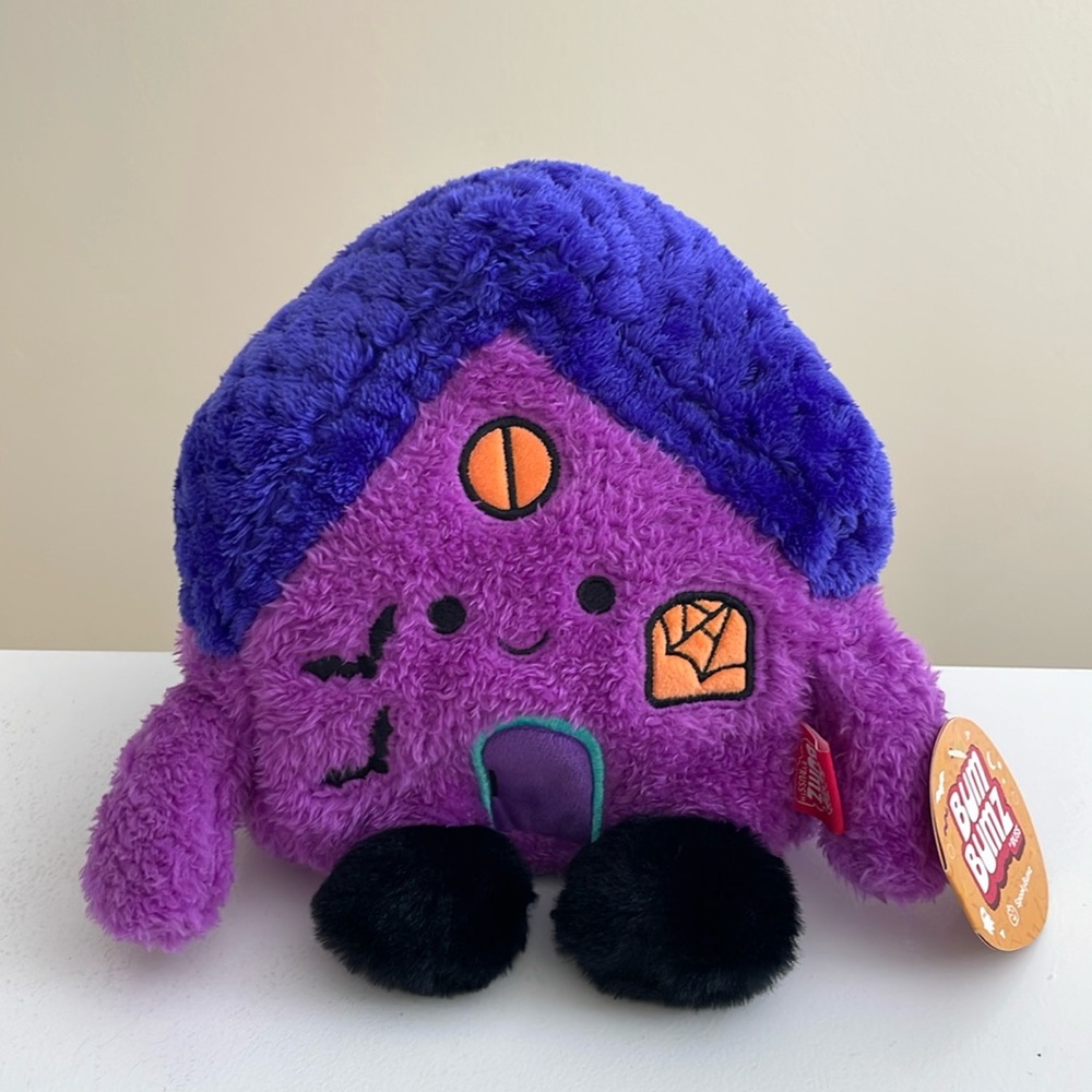 NWT 7.5” Hakim the Haunted House SpookyBumz Bumbumz by Russ